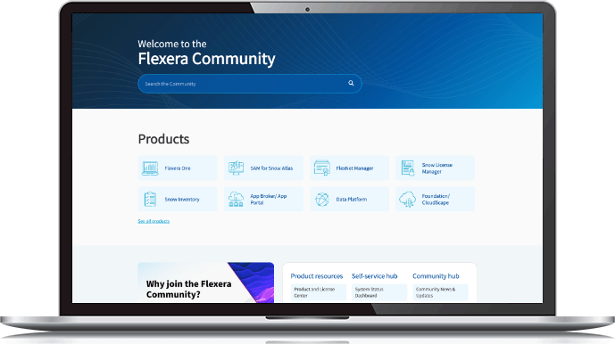 Flexera community